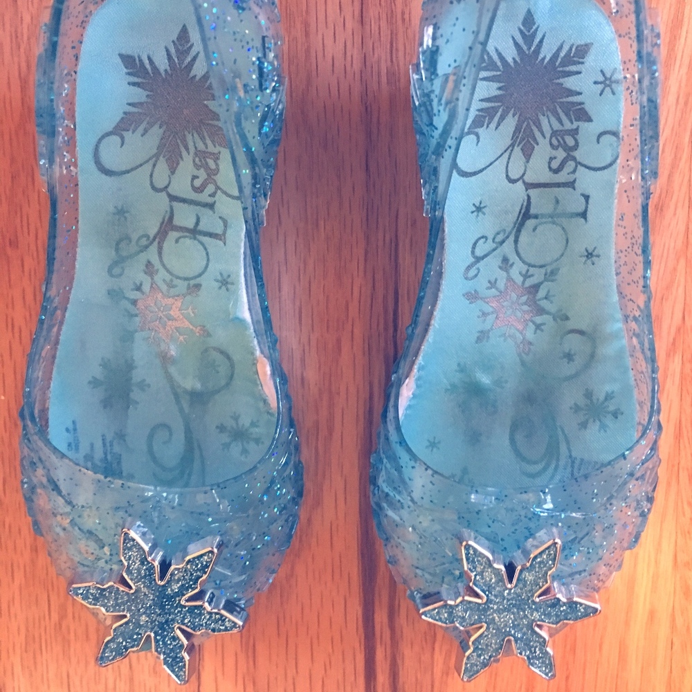 Frozen Elsa Light-Up Heels toddler 7/8